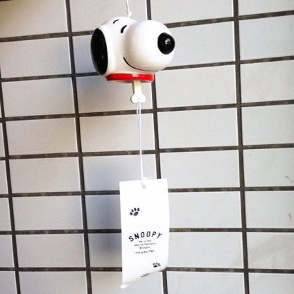 SNOOPY スヌーピー 風鈴 フェイス 風鈴 グッズ