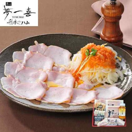 大阪 夢一喜 熟成 ハム ウインナー 5種 詰合せ ギフト 本格 ドイツ岩塩 スパイス