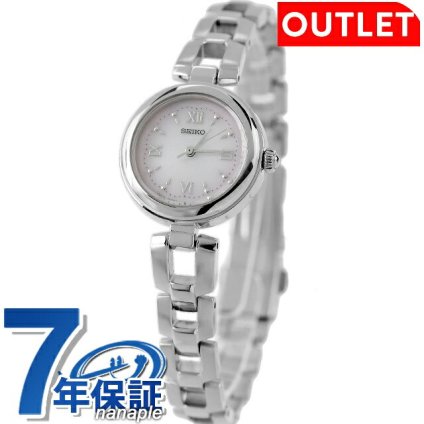アウトレット セイコーセレクション Sシリーズ ブレスレット ソーラー 腕時計 ブランド レディース SEIKO SELECTION SWFA209 アナログ ベビーピンク