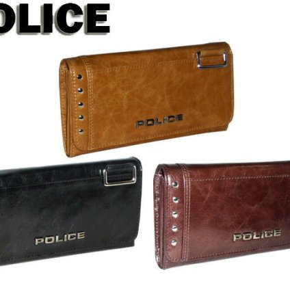 正規品 メンズ レディース ポリス POLICE アボイド2 かぶせ長財布 財布 ラウンドファスナー スタッズ D管 3ルーム 0284 PA-58603 58603 potj47 旅行 ギフト