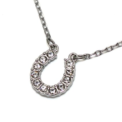スワロフスキー swarovski ネックレス Towards 蹄鉄 5422290 トーズ ペンダント アクセサリー レディース シルバー+ホワイト 海外正規品