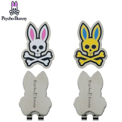 サイコバニー ゴルフ マーカー PB BALL MARKER BUNNY Psycho Bunny PBMG6BM2 お誕生日祝い お祝い 記念品 お父さん 父の日 彼氏 男性 30代 40代 50代 60代 母の日 お母さん 還暦祝い 敬老の日 彼女 人気プレゼント プレゼント
