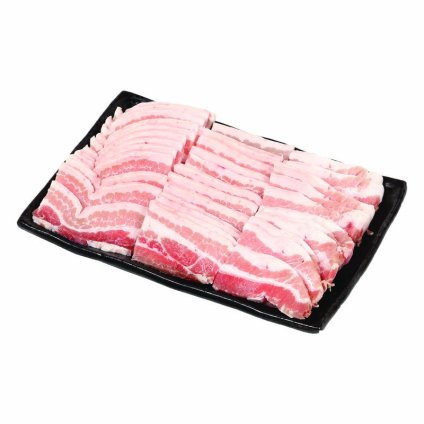 上州三元もち豚 群馬県 上州三元もち豚 焼肉用 バラ 400g (MPGJYB4) [お中元][お歳暮] ※送料無料(北海道・沖縄・離島への配送不可)
