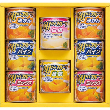 はごろもフーズ デザートギフト [26-0474-054] AS-20R フルーツ 缶詰 みかん パイン 白桃 黄桃 詰め合わせ セット 缶詰 常温 保存 非常食 防災 ギフト 内祝い