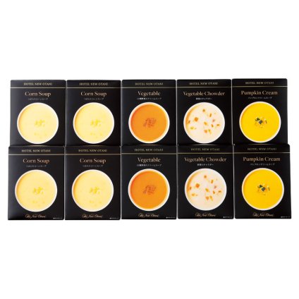 ホテルニューオータニ レトルトスープセット  ／スープ 洋風惣菜 惣菜・レトルト 食品 敬老の日 プレゼント ギフト お彼岸 お供え 秋 2026 送料無料 ギフト プレゼント プチギフト 内祝い 快気祝い 出産祝い 結婚祝い 引出物 新築祝い お返し