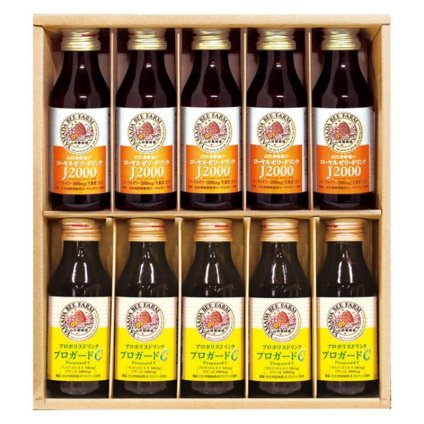 【ギフト対応無料】お歳暮・冬ギフト 山田養蜂場 ローヤルゼリー・プロポリスドリンクギフト (RP-30) ※送料無料(北海道・沖縄は除く)