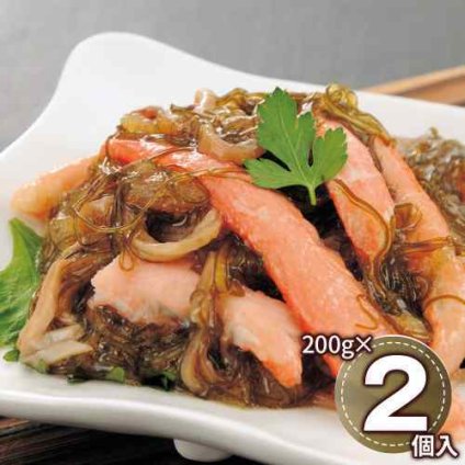 かに松前漬 200g×2 北海道 ズワイガニ 松前漬け 海鮮珍味 ご飯のお供 酒の肴 お取り寄せ グルメ ギフト