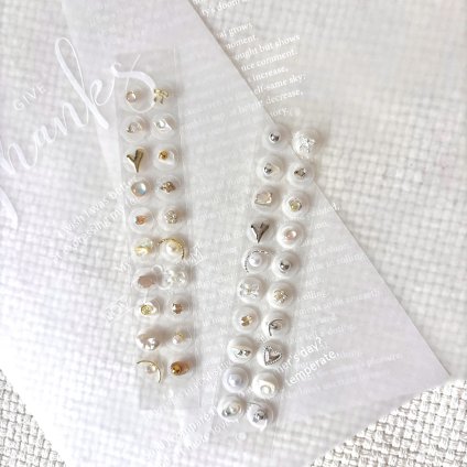 耳つぼジュエリー 20粒 耳ツボジュエリー チタン 耳ツボダイエット 健康グッズ