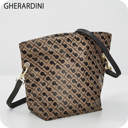 ゲラルディーニ ショルダーバッグ レディース ブランド GHERARDINI Italy GH0310 TOFFE ブラウン/ダークブラウン
