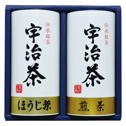 実りの秋の贈り物 宇治茶詰合せ（伝承銘茶） セット内容/煎茶（100g）･ほうじ茶（50g）×各1