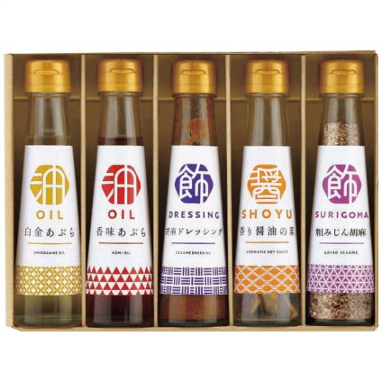 【ギフト対応無料】オクルヤ 調味料詰合せ 食卓の彩り SC-5B (SC-5B) ※送料無料(北海道・沖縄は除く)