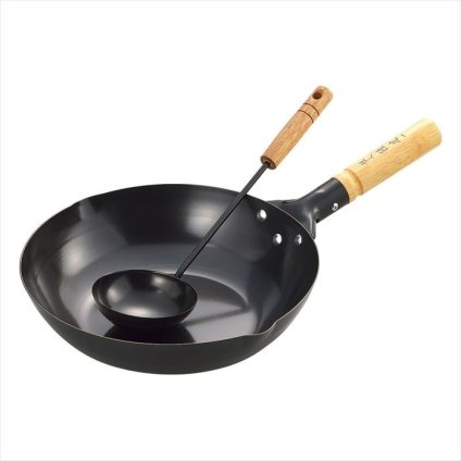 陳建一 IH200V対応北京鍋28cm（中華お玉付） CK-333R  内祝 内祝い お祝 御祝 記念品 出産内祝い プレゼント 快気祝い 粗供養 引出物