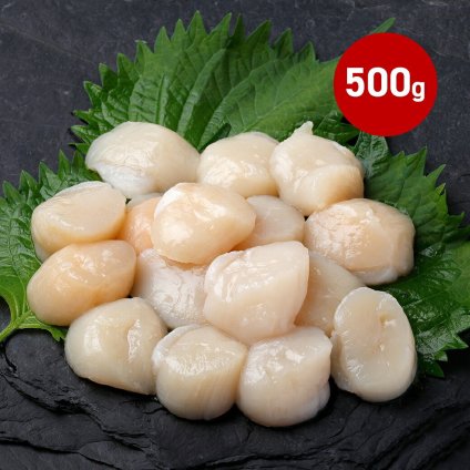 訳あり北海道産刺身用ほたて 500g