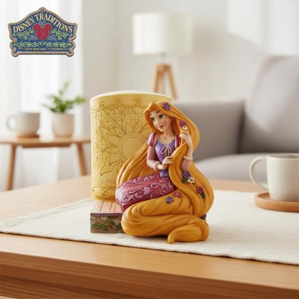 ラプンツェル ランタン 12.9cm 塔の上のラプンツェル | ディズニー トラディションズ ジムショア グッズ フィギュア 人形 置物 彫刻 Jim Shore 正規輸入品