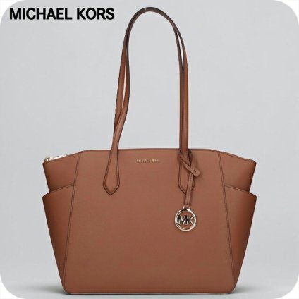 マイケルコース トートバッグ レディース アウトレットブランド MICHAEL KORS マリリン 35F5G6AT2L-LG LUGGAGE