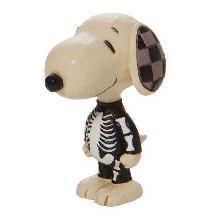 スヌーピー スケルトン ミニ 8.2cm ハロウィン | ジムショア ピーナッツ グッズ フィギュア 人形 置物 彫刻 Jim Shore 正規輸入品