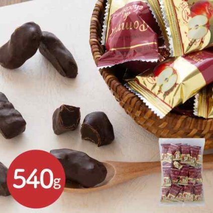 蜜づけりんご チョコレート 540g 大容量 スイーツ 洋菓子 ギフト お菓子 アップルチョコ