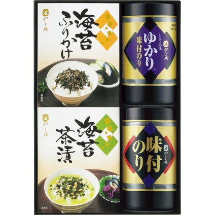 やま磯 味のり卓上バラエティセット [26-7613-025] SVG-B 味付のり しそ風味のり 海苔茶漬け 海苔ふりかけ 三島食品ゆかり使用 有機丸大豆醤油使用 詰め合わせ セット ギフト 出産内祝い 結婚内祝い お返し 内祝い