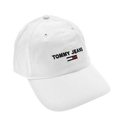トミーヒルフィガー ジーンズ TOMMY HILFIGER JEANE ベースボールキャップ ホワイト AM0AM07527 YBR プレゼント ギフト 新品