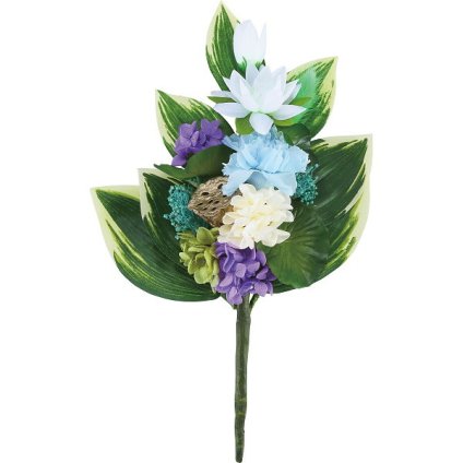 【直送】四季仏花 夏 ハス [26-0242-153] 蓮 仏花 プリザーブドフラワー ドライフラワー アーティフィシャルフラワー アレンジメント お供え 仏壇 仏具 お悔やみ 喪中見舞い プレゼント ギフト