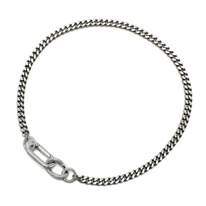 スワロフスキー swarovski ネックレス チョーカー アクセサリー 5642689 メンズ レディース ユニセックス シルバー