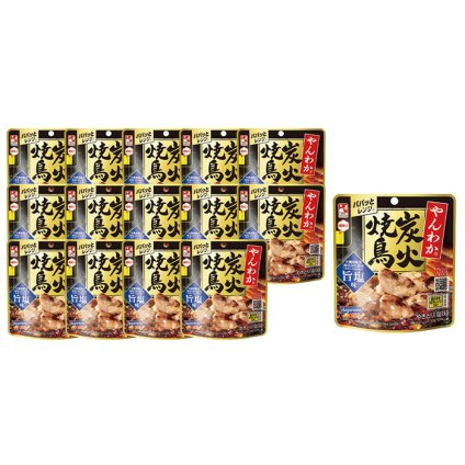 送料無料 はごろもフーズ やんわか炭火焼鳥 旨塩味 15個セット  ※北海道・沖縄・離島は配達不可 全国送料無料 お歳暮ギフト 早割 お歳暮2026 御歳暮 御見舞 お見舞い お取り寄せ グルメスイーツ