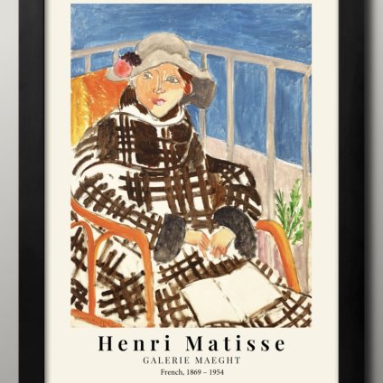 日本製 アンリ マティス マチス A3 サイズ ポスター アート おしゃれ 絵画 インテリア 北欧 イラスト マット紙 艶消し アートパネル 額 フレーム デザイン 壁掛け ギフト 新築祝い ディスプレイ  速達 送料無料