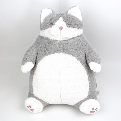 りぶはあと ねこ肯定感 抱きまくら L はちわれのかつお ぬいぐるみ インテリア リラックス