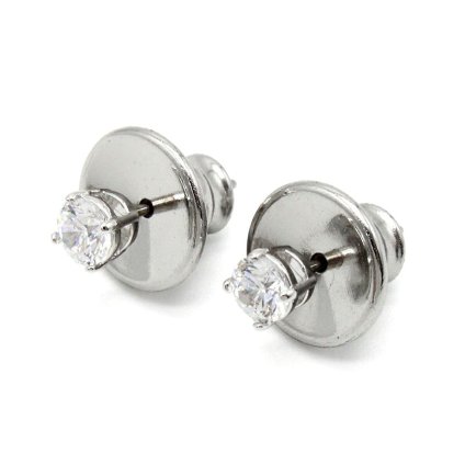 スワロフスキー SWAROVSKI ピアス アクセサリー 5408436 アトラクト ラウンド Attract Round シルバー+クリスタル