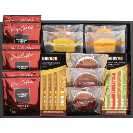 エクセルシオールカフェドリップコーヒー＆洋菓子詰合せ [26-7506-059] ＥＸーＥＯＡ ドリップコーヒー カフェケーキ 洋菓子 コーヒー 焼き菓子 詰め合わせ ギフト スイーツ 贈り物 内祝い お返し プレゼント