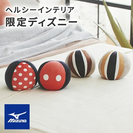 ミズノ トレーニンググッズ メンズ レディース ダンベルボール ボルレッチ ディズニー 2個入り MIZUNO C3JHI202 ミッキー ミニー チップ デール キャラクター インテリア スポーツ トレーニング 筋トレ 筋肉 ジム