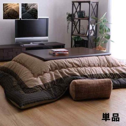 こたつ布団 正方形 単品  しじら織り 約205×205cm