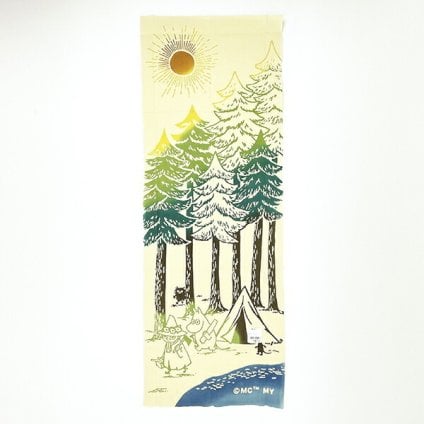 ムーミン 注染手ぬぐい(ひとしごと) タオル 日本製 MOOMIN