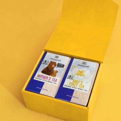 ゾネントア ママのためのお茶＆ベビーのためのお茶セット ハーブティー【送料無料】| ベビー 赤ちゃん 出産祝い オーガニック