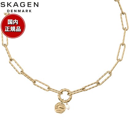 スカーゲン SKAGEN Agnethe Pearl アクセサリー ネックレス ゴールドトーン レディース SKJ5024710
