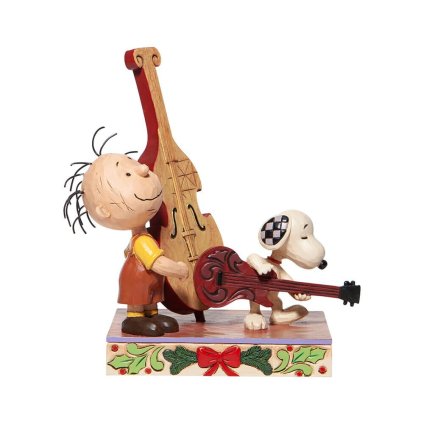 スヌーピー ピッグペン ギター 15cm | ジムショア ピーナッツ グッズ フィギュア 人形 置物 彫刻 Jim Shore 正規輸入品