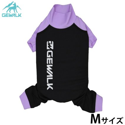 ジウォーク GEWALK 光電子ロンパース 犬服 M ブラック