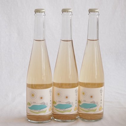 3本セット(ReなしあわSDGsな梨の微発泡酒Alc6.5％(千葉県)) 500ml×3本