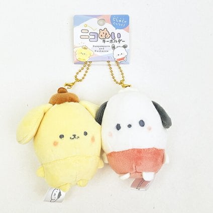 サンリオ ポチャッコ × ポムポムプリン ニコぬいキーホルダー Sanrio