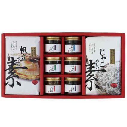 釜めしの素 小豆島 佃煮 セット 詰め合わせ ギフト 宝食品 香川 瀬戸内 国産 帆立 じゃこ 炊き込みご飯の素 高級 贈り物 御歳暮 御中元 内祝い 出産 結婚 お返し お礼 熨斗 のし 惣菜 海鮮 贅沢 常温 保存食