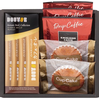 エクセルシオールカフェドリップコーヒー＆洋菓子詰合せ [26-7506-016] ＥＸーＢＯＡ ドリップコーヒー カフェケーキ 洋菓子 コーヒー 焼き菓子 詰め合わせ ギフト スイーツ 贈り物 内祝い お返し プレゼント