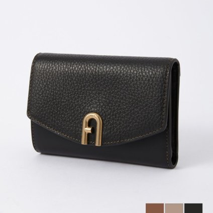 フルラ FURLA WP00217 BX0053 三つ折り財布 プリムラ Mサイズ レディース 財布 本革 ミニ財布 レザー 小銭入れ シンプル コンパクトウォレット 折りたたみ ギフト PRIMULA M COMPACT WALLET プレゼント お祝い 記念 全3色