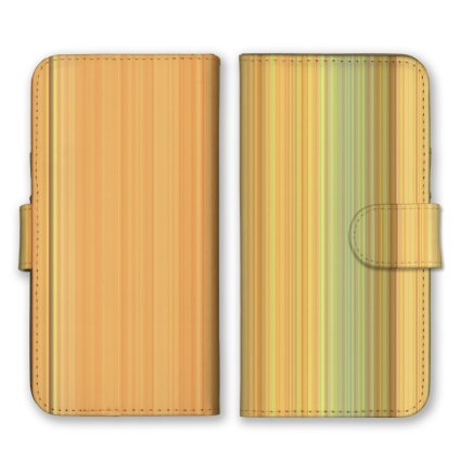 ＼全機種対応／ スマホケース 手帳型 スマホカバー 手帳タイプ スマートフォン ケース カバー ライン ストライプ オレンジ グリーン おしゃれ かっこいい カードホルダー付き カード収納 合皮 合成レザー
