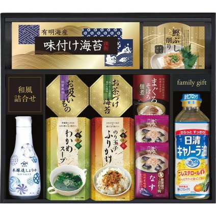 ヤマサ 鮮度卓上しょうゆ 和風 詰め合わせ [26-7598-051] CHF-50S しょうゆ 味付け海苔 みそ汁 お茶漬け 詰合せ 和食 ギフト お中元 お歳暮 内祝い 出産内祝い 結婚内祝い お返し 快気祝い 香典返し 贈り物 プレゼント