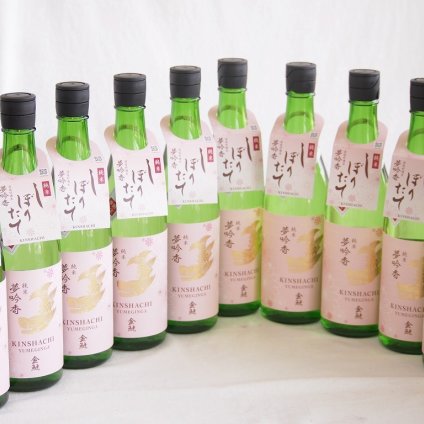 10本セット(金鯱 吟醸香 純米酒 花ラベル13度(愛知県)) 720ml×10本
