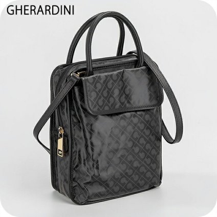 ゲラルディーニ ショルダーバッグ レディース ブランド GHERARDINI Italy GHB0102 EXCAL ブラック