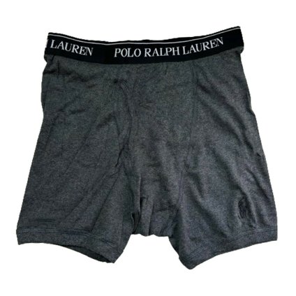 ポロ ラルフローレン POLO Ralph Lauren 肌着 バラ売り 単品 1枚 お試し 試着用 箱無し ミドル ボクサーパンツ 下着 Cotton Classic NCBBP CH メンズ チャコール