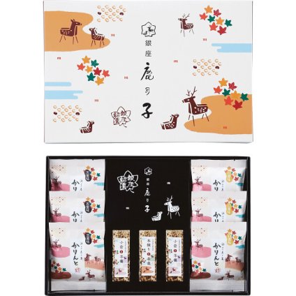 銀座鹿乃子 和菓子詰合せ [26-7583-046] KYM-E かりんとう 羊羹 ようかん 和菓子 詰め合わせ 銘店監修 高級 スイーツ お菓子 個包装 お取り寄せ お祝い お返し 内祝い 出産 結婚 快気 プレゼント ギフト