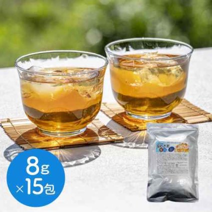 国産 六条大麦 塩むぎ茶 8g×15包 天草の塩 使用 水出し 麦茶 お茶 ノンカフェイン ミネラル補給 熱中症対策 暑さ対策 ドリンク 飲料 夏 ギフト プレゼント 家族 スポーツ アウトドア 自宅 オフィス ポスト投函