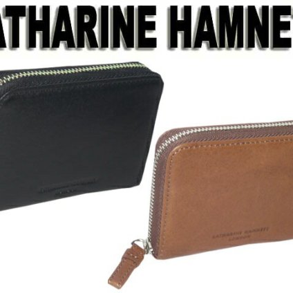 正規品 [キャサリンハムネット KATHARINE HAMNETT ロンドン 小銭入れ 高級国産ソフトレザー使用 soft ソフト コインケース 小銭入れ 490-57000 sanyo06 旅行 ギフト